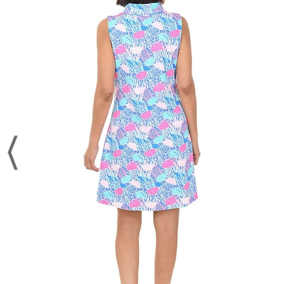 Anthony’s resort wear jellyfish pattern upf 50+ dress - Picture 3 of 8